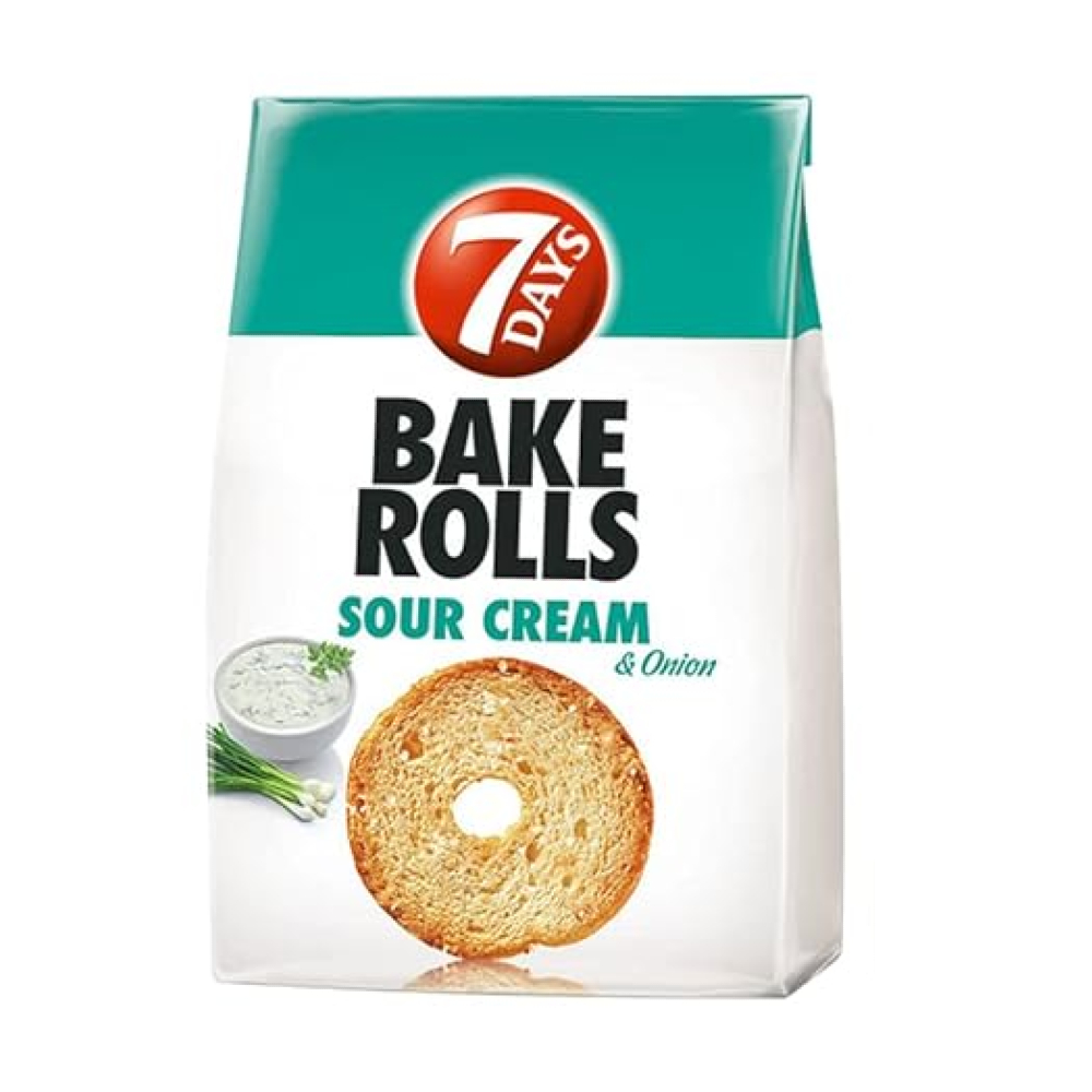 7Days Bake Rolls Sour Cream and Onion