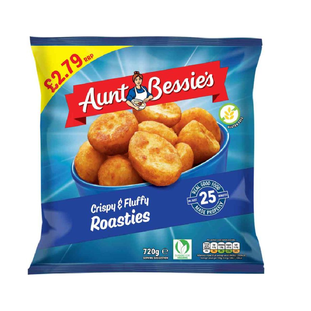 Aunt Bessies Homestyle Roast Potatoes PM £2.79