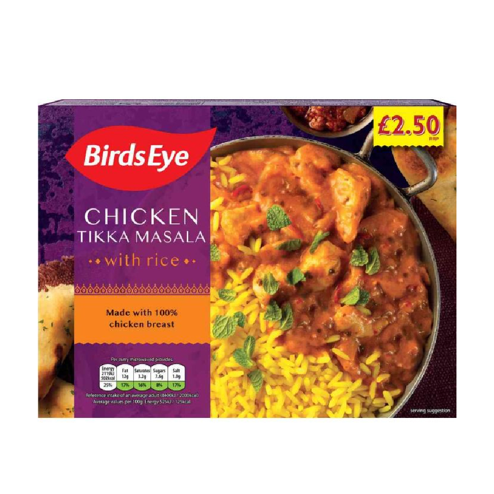 Birds Eye Chicken Tikka Masala with Rice PM £2.50