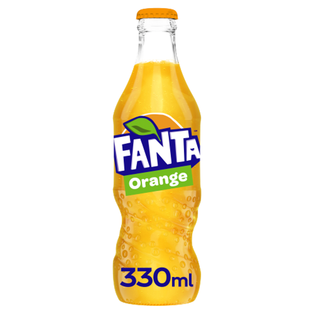 Fanta Orange Glass