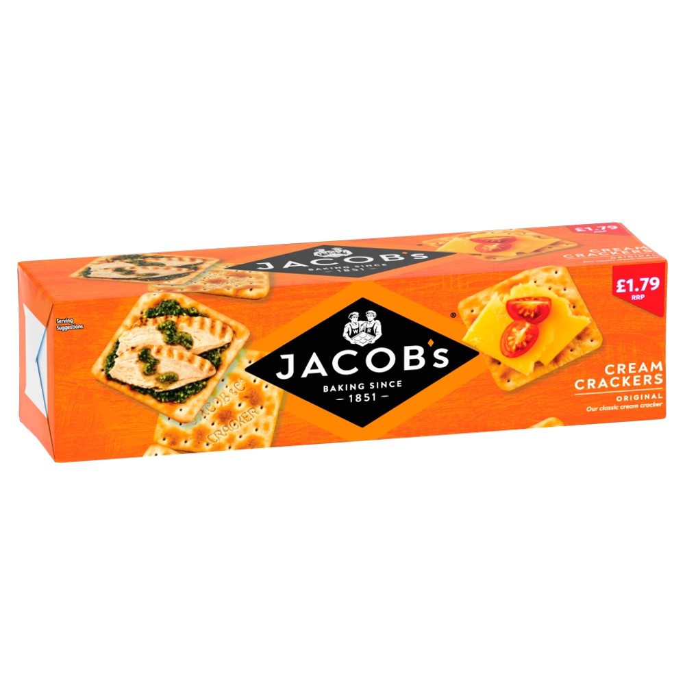 Jacobs Cream Crackers PM £1.79