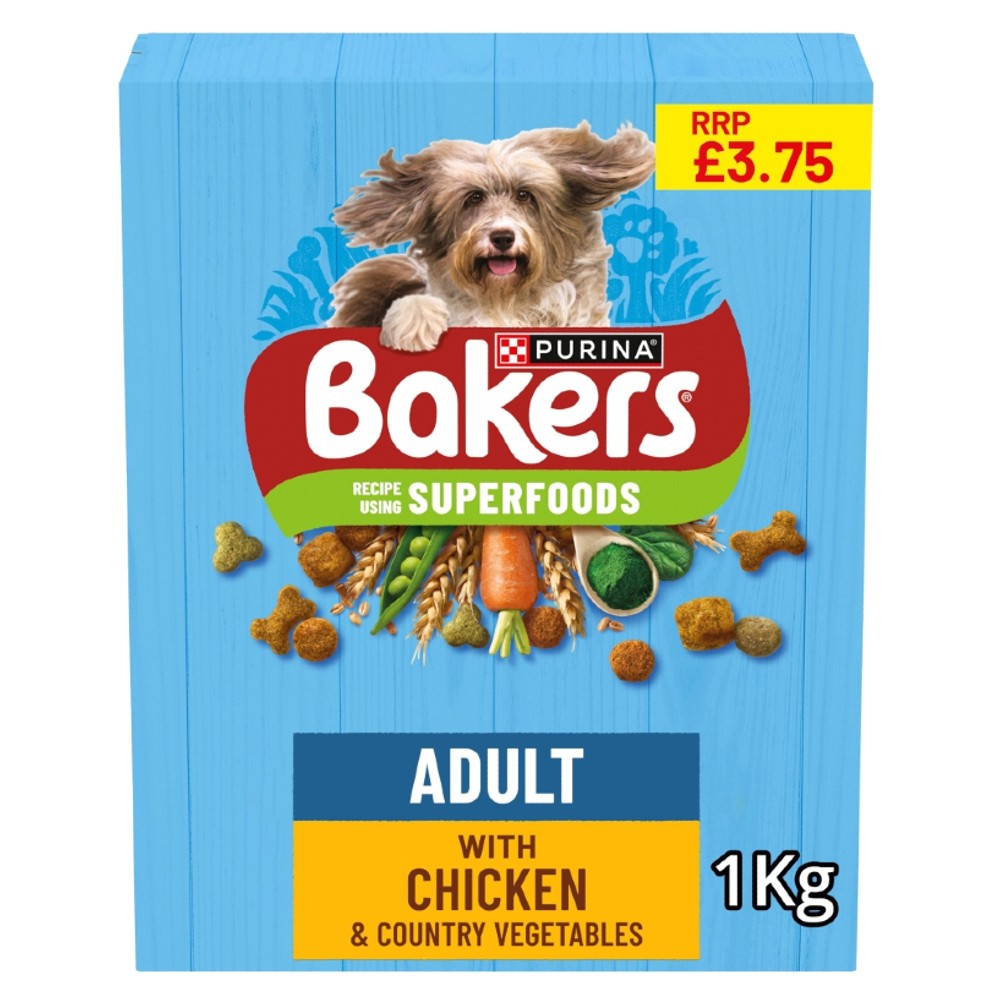 Bakers Adult Dog Food Chicken & Vegetables PM £3.75