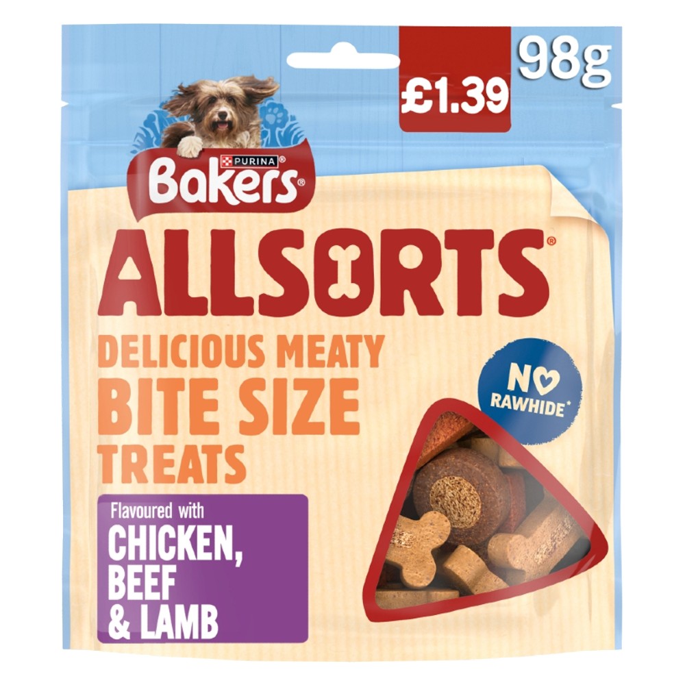 Bakers Allsorts Dog Treats PM £1.39