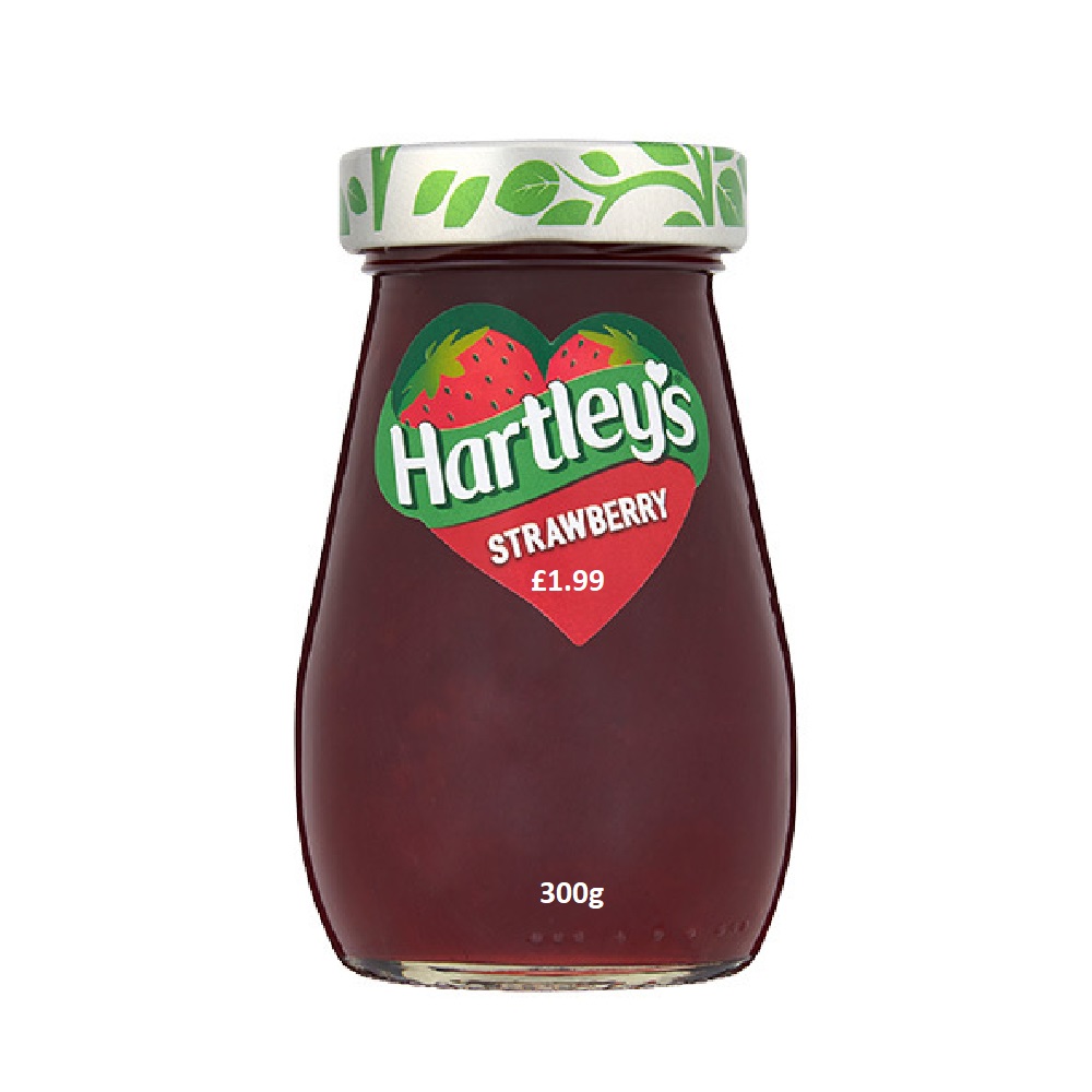 Hartleys Strawberry Jam PM £1.99